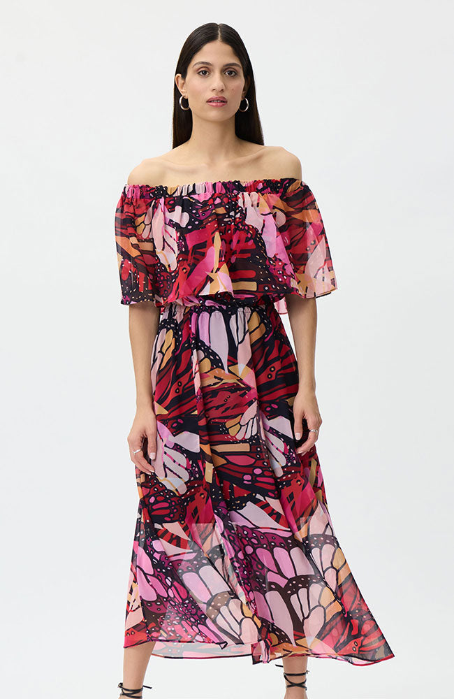 Butterfly Print Dress