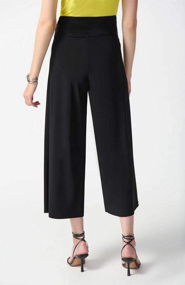 Silky Pull On Culotte Pants