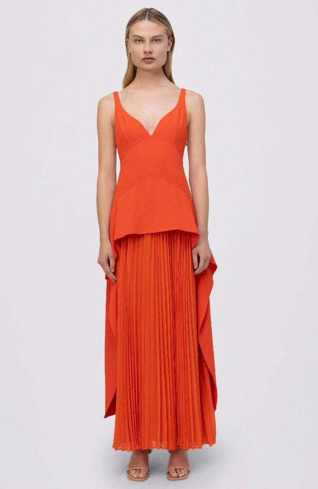 Sequoia SL Vneck Midi Dress – shoprodeodrive