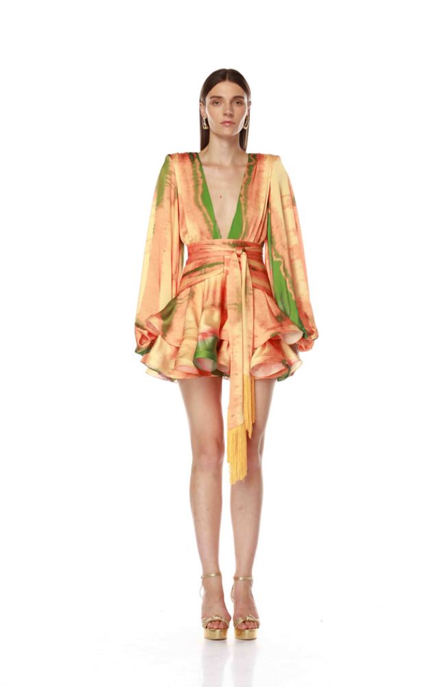 bronx and banco bedouin mini dress Bedouin Horizon Mini Dress in Orange – shoprodeodrive