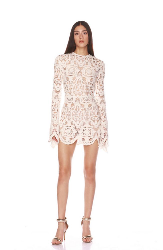 Marley Crochet Mini Dress – shoprodeodrive