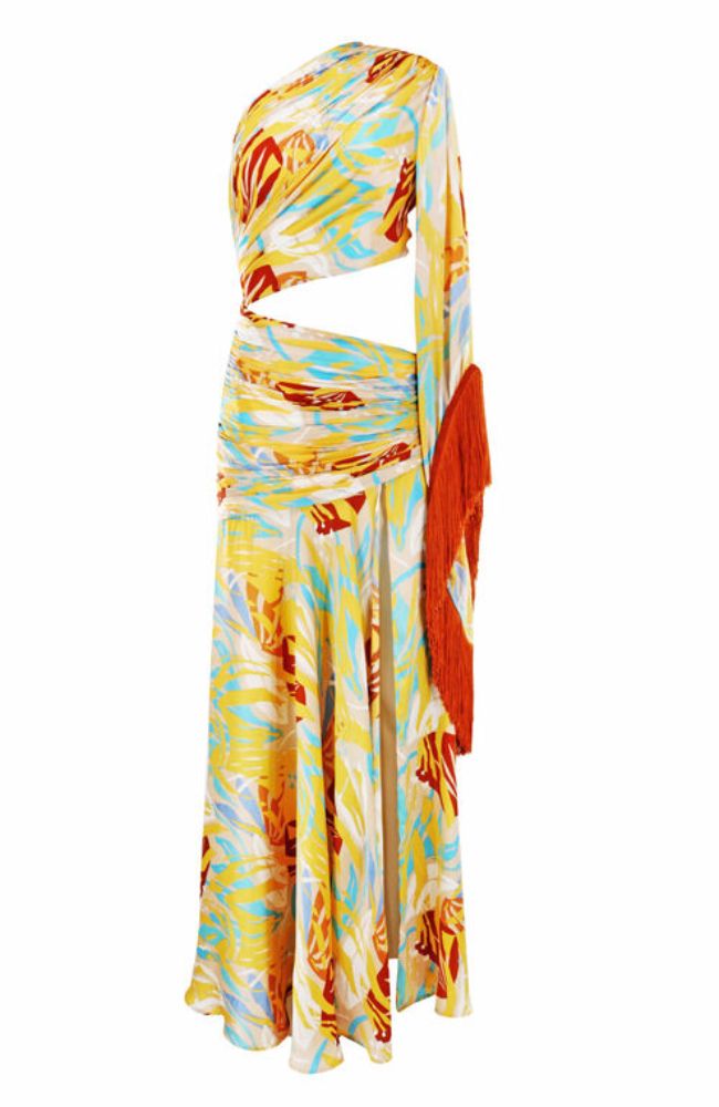 Jafari Isla Fringe Gown shoprodeodrive Jafari Isla Fringe Gown shoprodeodrive