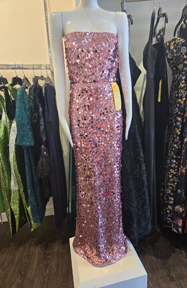 Farah Sequin Strapless Gown – shoprodeodrive