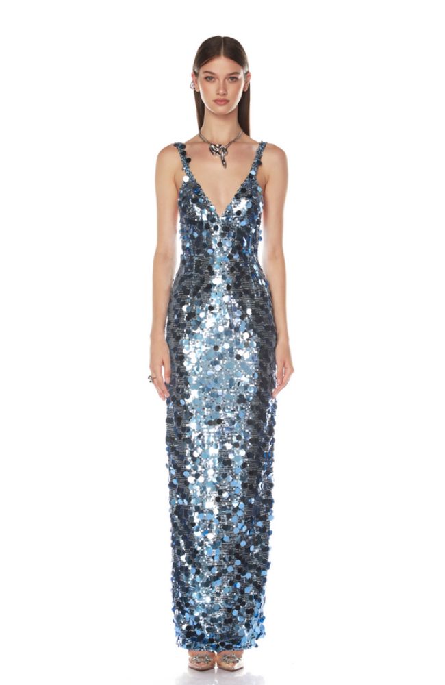 allegra maxi dress Allegra Belted Petal Maxi Dress I Too Fashion