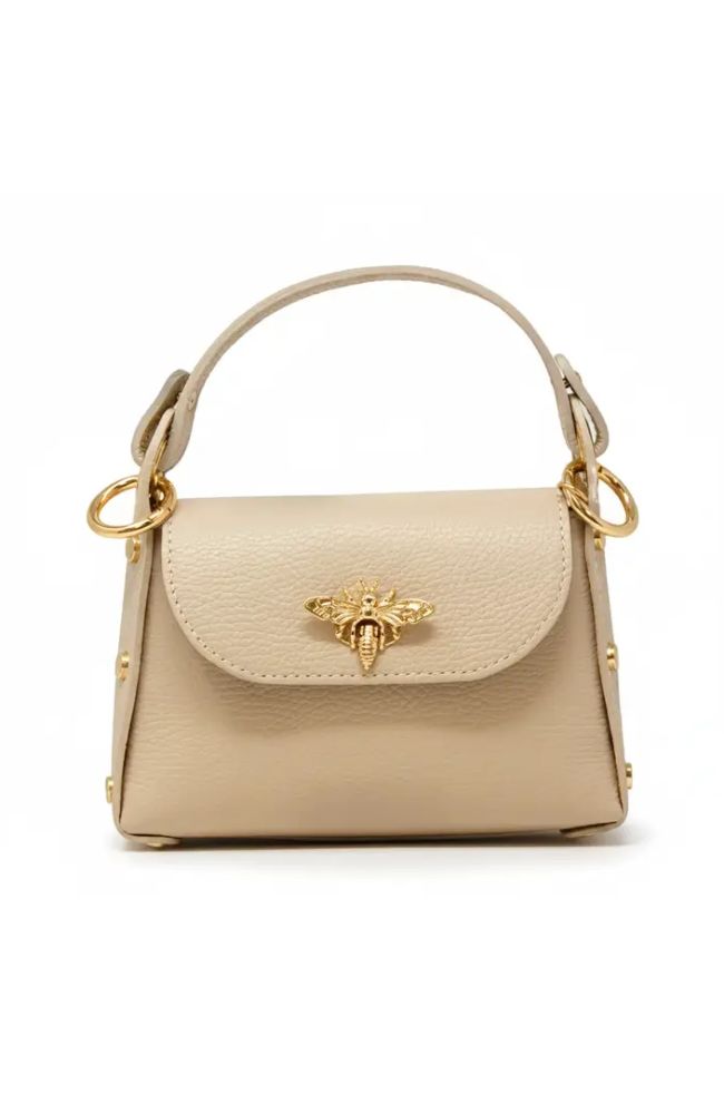 Leather Bumblebee Mini Bag