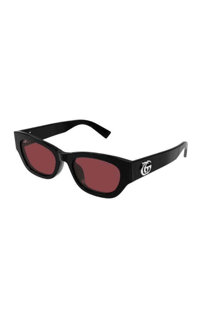 Gucci Sunglasses Black with Red Lens – shoprodeodrive