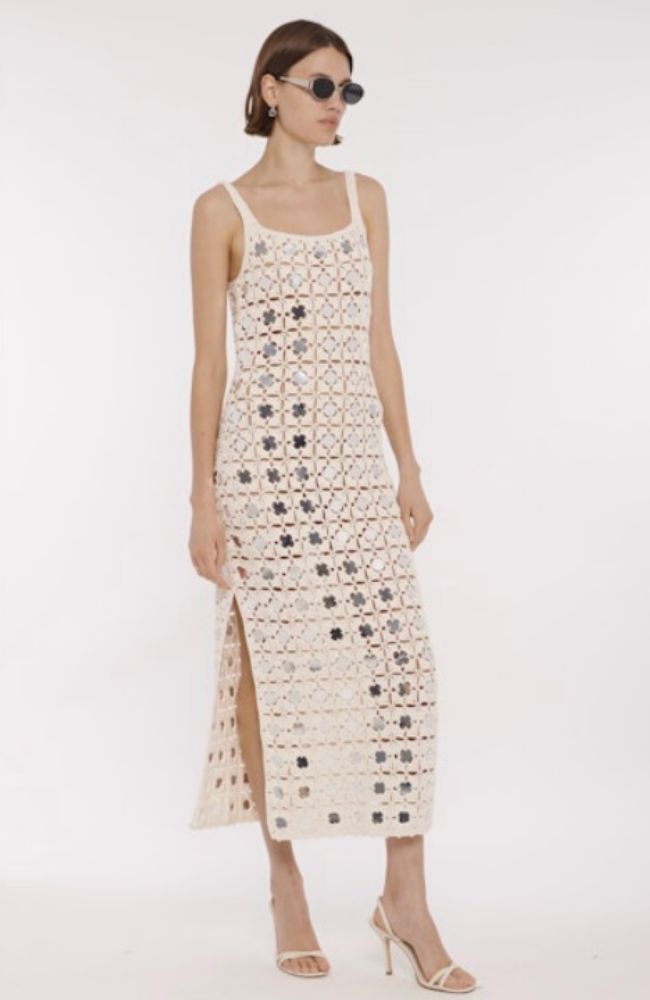 mirror midi dress Clementine Mirror Tank Midi Dress – shoprodeodrive