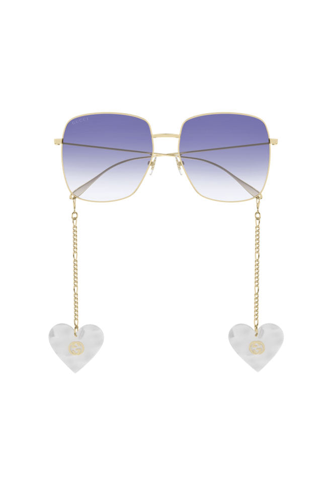 Gucci Heart Pendant Glasses – shoprodeodrive 