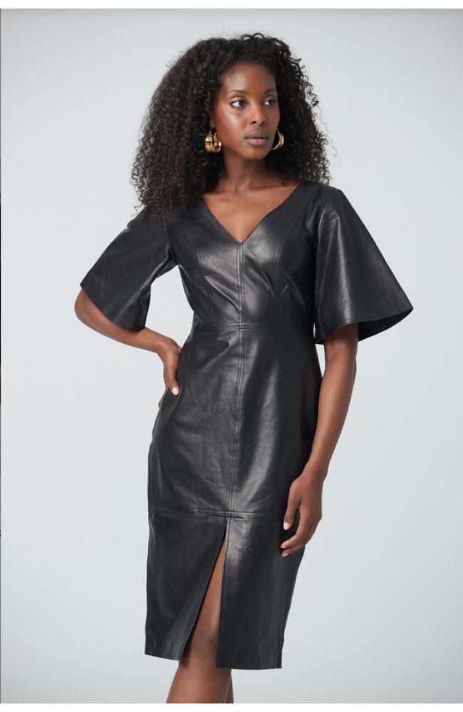 Lamb Leather Power Dress TS shoprodeodrive Lamb Leather Power Dress TS shoprodeodrive