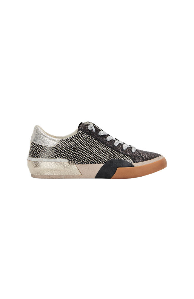 Zina Sneaker in Mercury Leather – shoprodeodrive