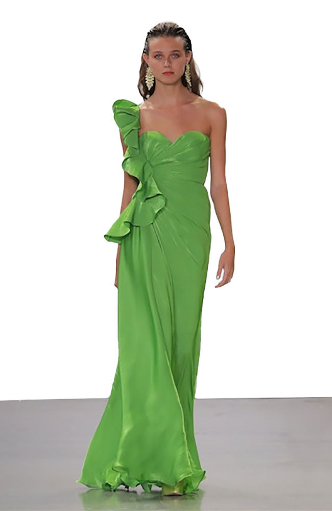 Botanical Leaf Gown – shoprodeodrive