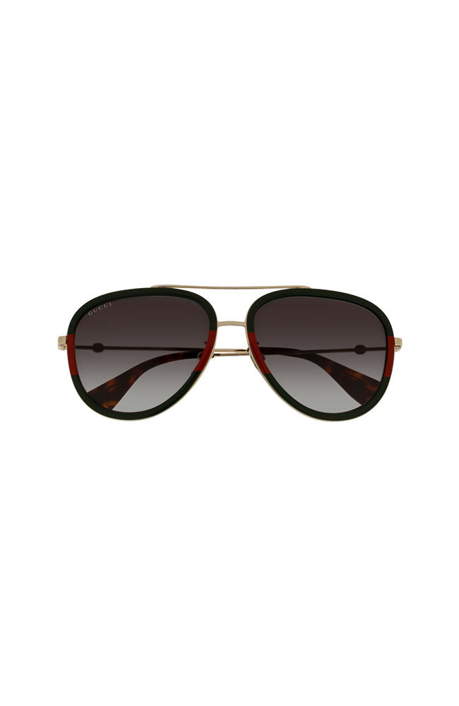Gucci Sunglasses Round Green and Red – shoprodeodrive display picture 3