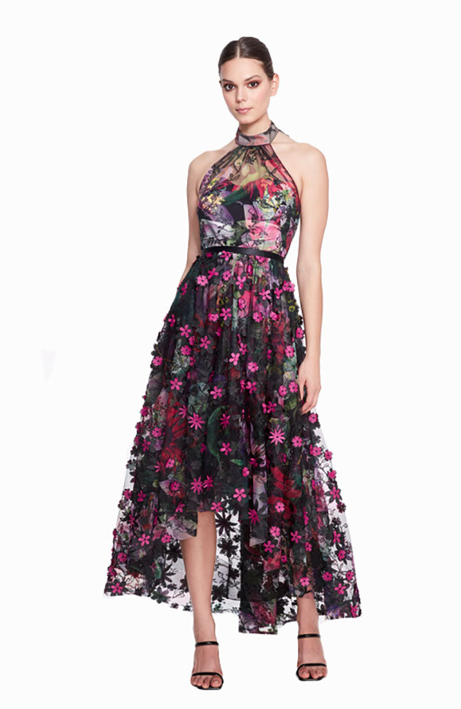 Halter Hi Low Gown – shoprodeodrive
