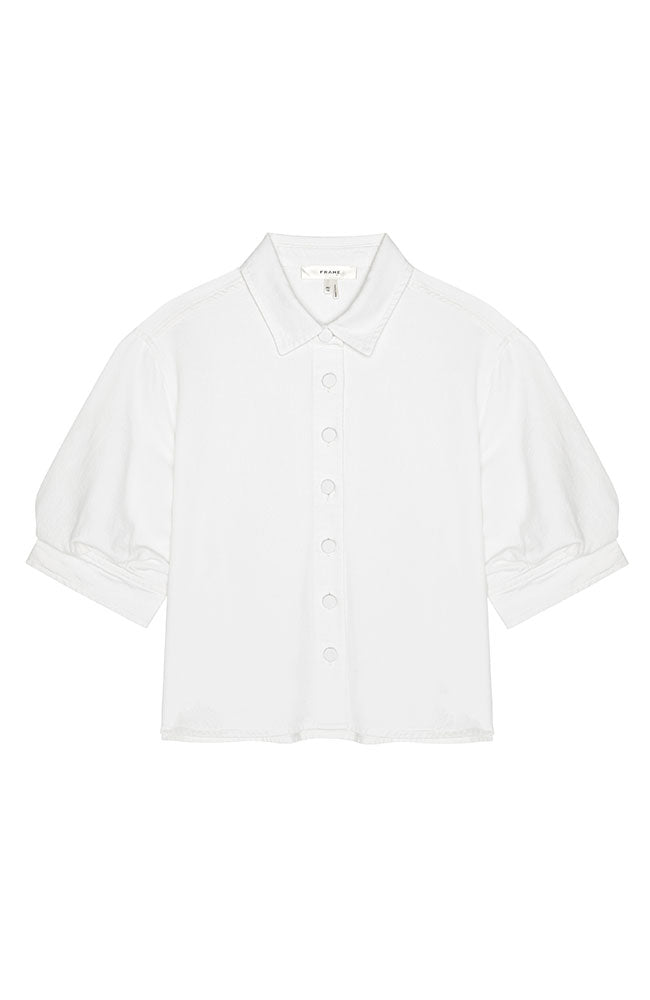 The Billow Sleeve Shirt in White
