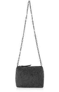 Anya Crossbody in Gunmetal Hematite
