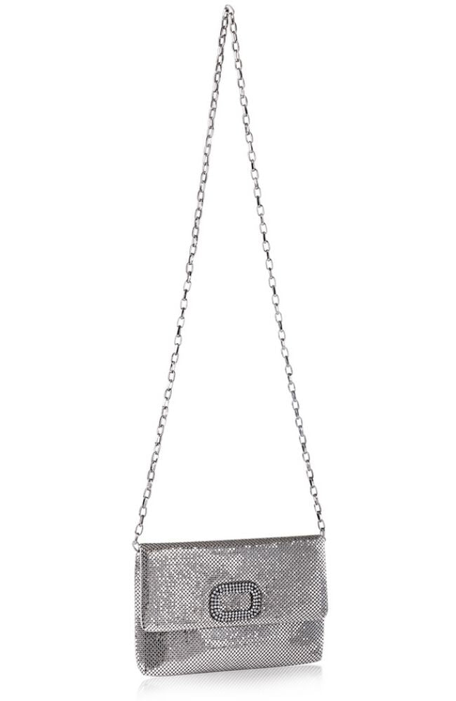 Audrey Clutch in Pewter