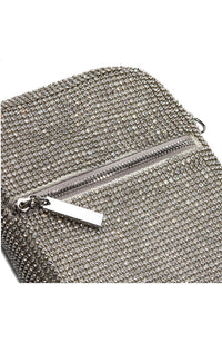 Mia Crossbody in Pewter Crystal