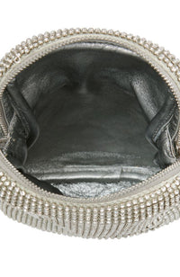 Mia Crossbody in Pewter Crystal