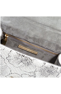 Ella Crossbody Gold Blk Wh Flw
