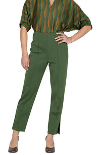 Slim Pant in Black Forest