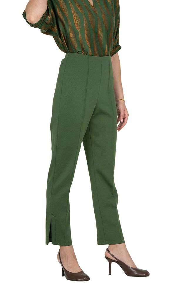 Slim Pant in Black Forest