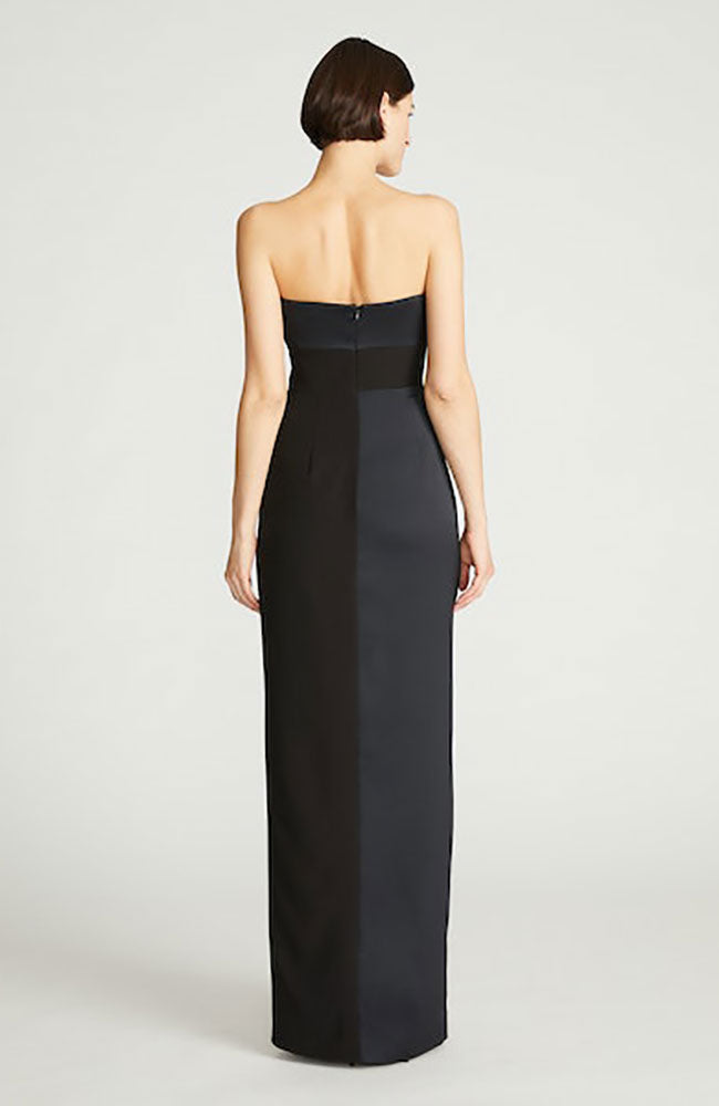 Esther Gown in Crepe and Satin