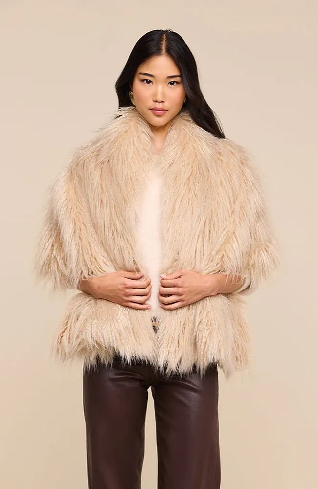 Sabine Faux Fur Stole Scarf
