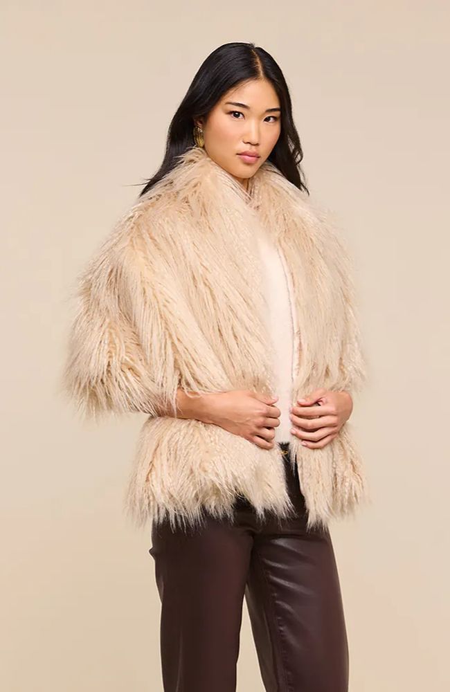 Sabine Faux Fur Stole Scarf