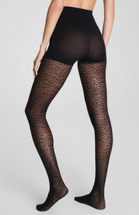 Iconic Leopard Fishnet Tights