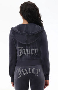 OG Big Bling Hoodie in Titanium