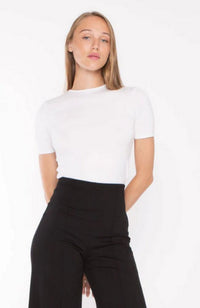 Fitted T Shirt in White