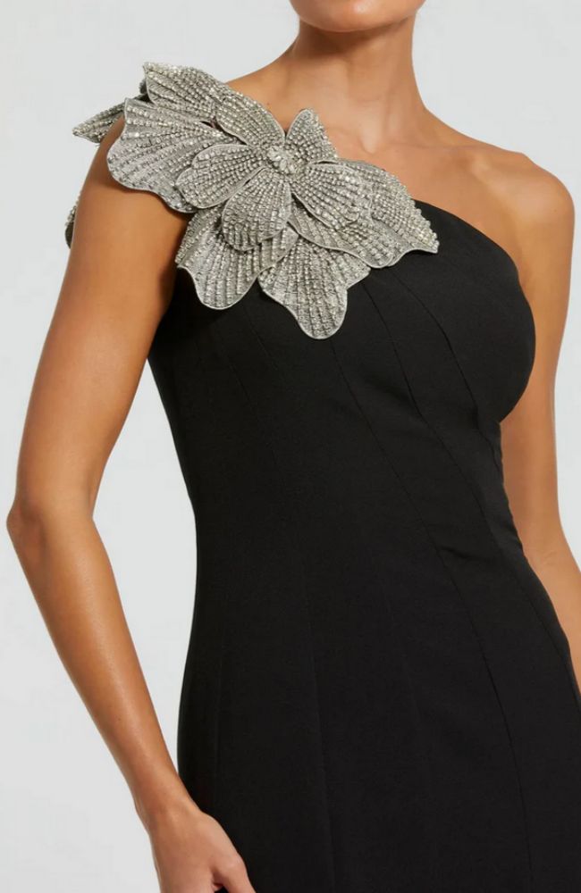 Mermaid Gown with Flower