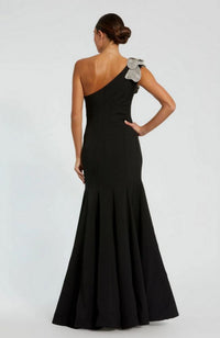 Mermaid Gown with Flower