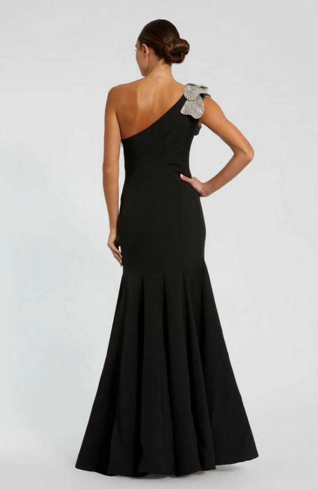 Mermaid Gown with Flower