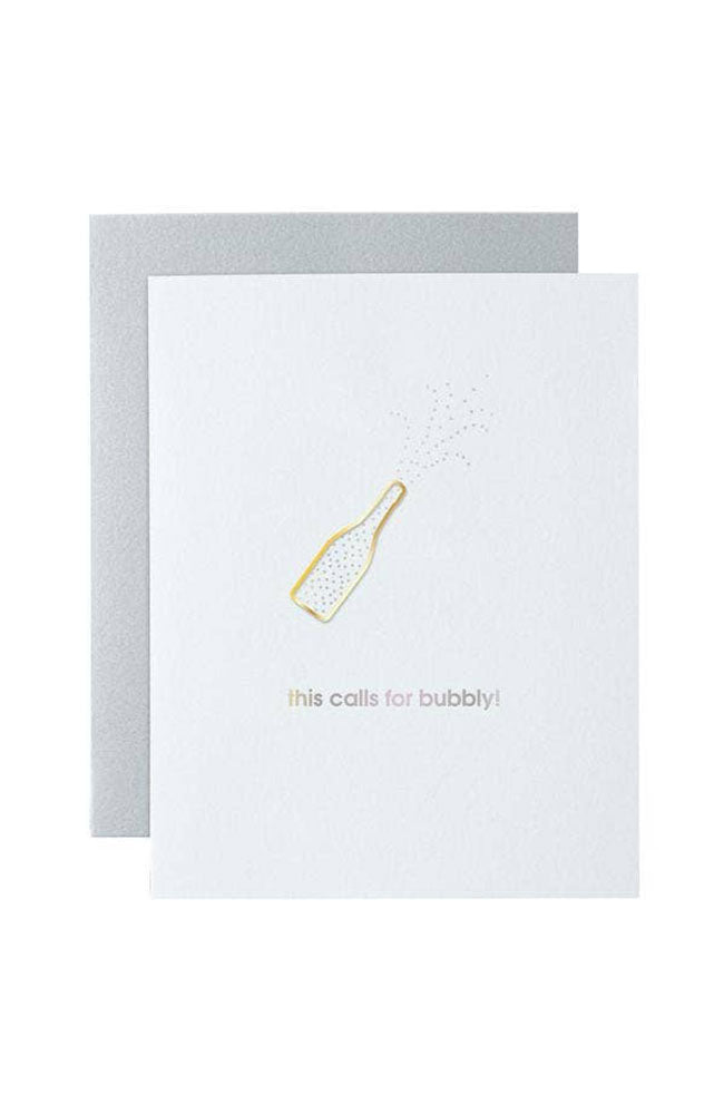 This Calls for Bubbly Card