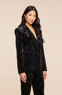 Chamberlain Blazer in Black Butterfly