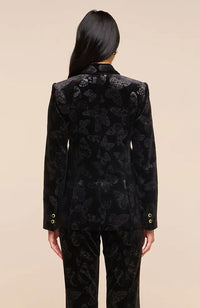Chamberlain Blazer in Black Butterfly
