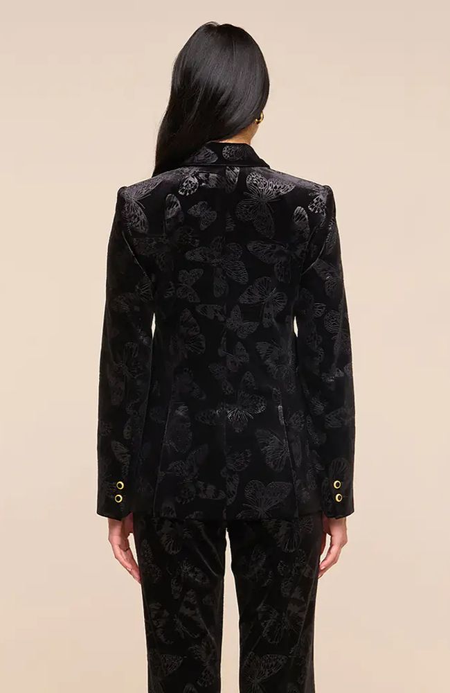 Chamberlain Blazer in Black Butterfly