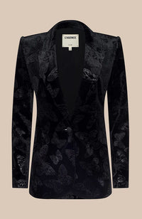 Chamberlain Blazer in Black Butterfly