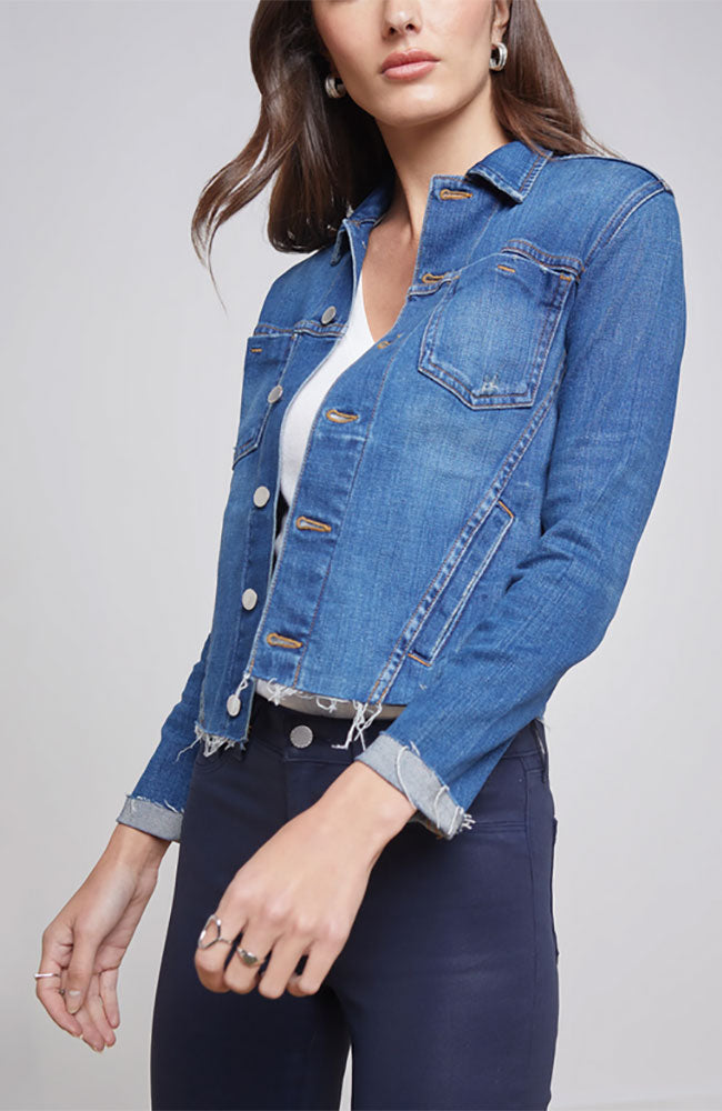 Janelle Slim Jacket in Authentique