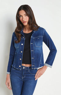 Janelle Slim Raw Jacket Sutton