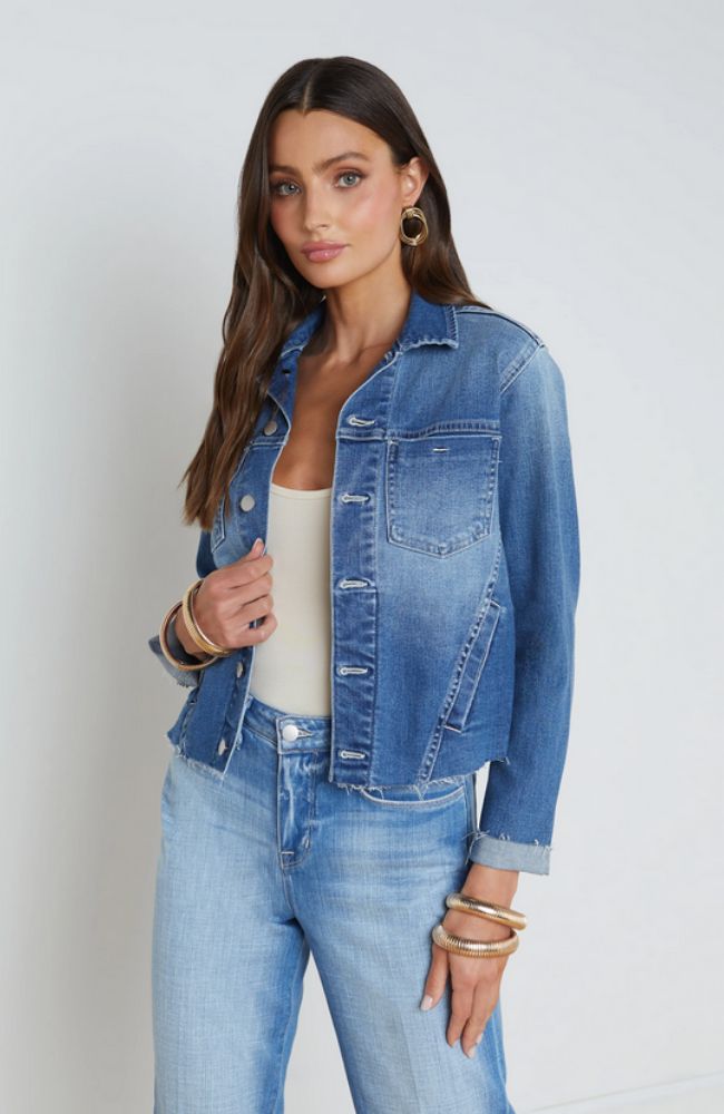 Janelle Slim Raw Jacket Gardena