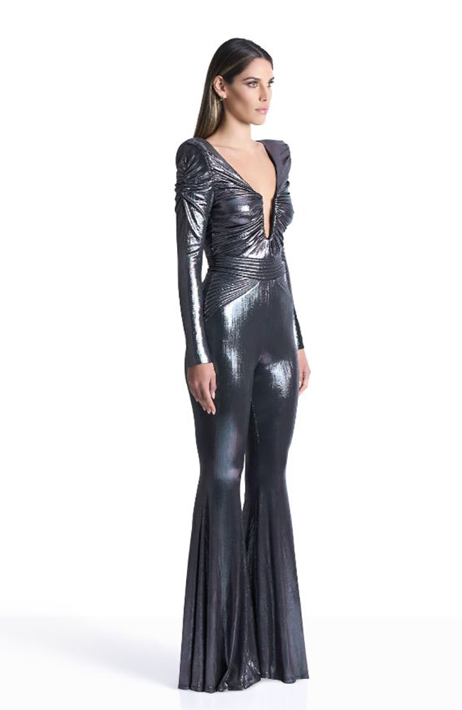 The Bloom Metallic Jumpsuit