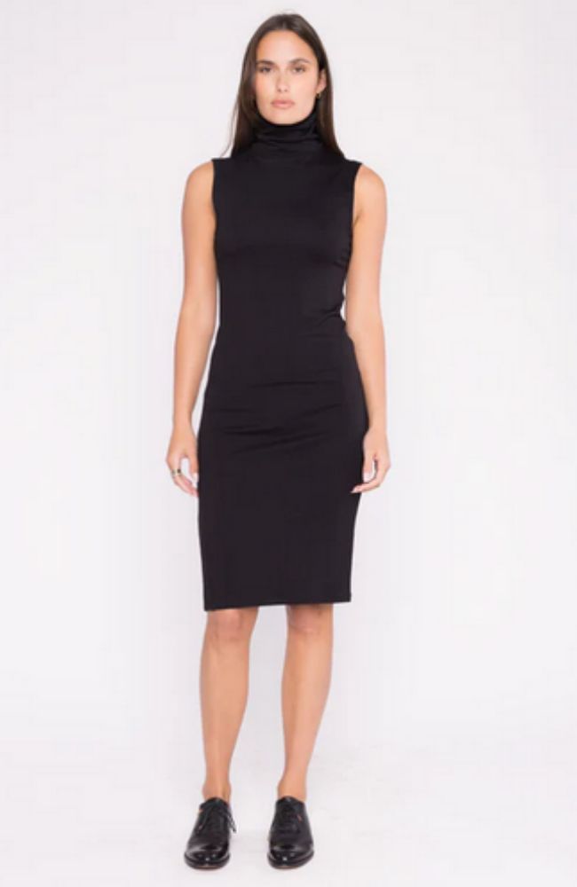 Tank Midi Turtleneck Dress