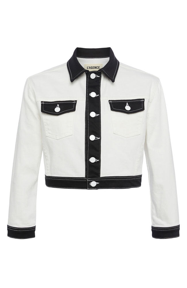 Koda Colorblock Crop Jacket