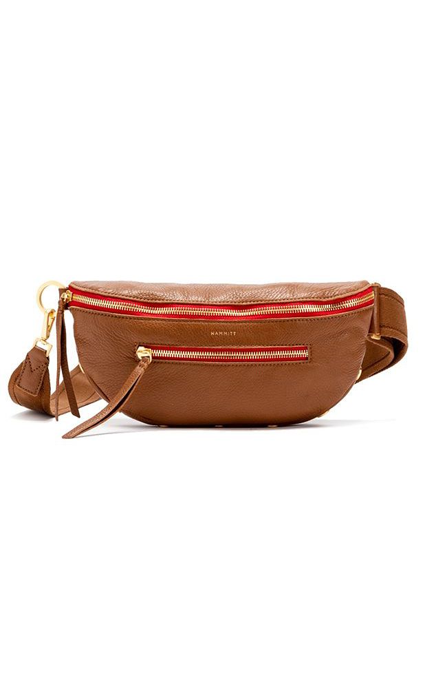 Charles Crossbody in Mahogany