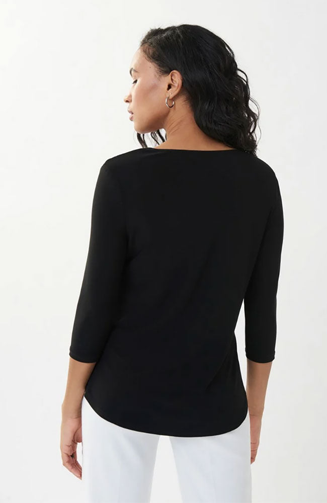 Classic 3/4 Sleeve Side Slit Tee