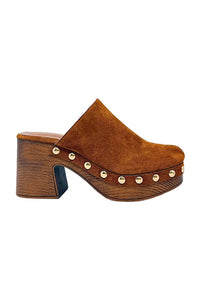 Geneva Suede Clog