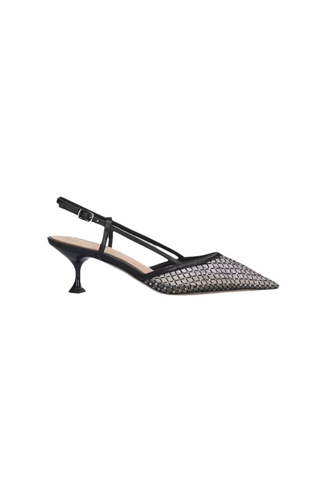 Carlotta Mesh Slingbacks