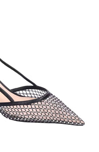 Carlotta Mesh Slingbacks